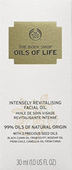 The Body Shop Oils of Life dropper closeup—even application and quick absorption.