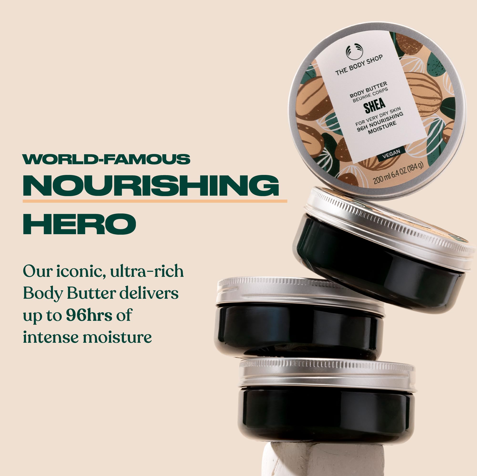 The Body Shop Shea Gift Set vegan packaging highlighting cruelty-free gifting