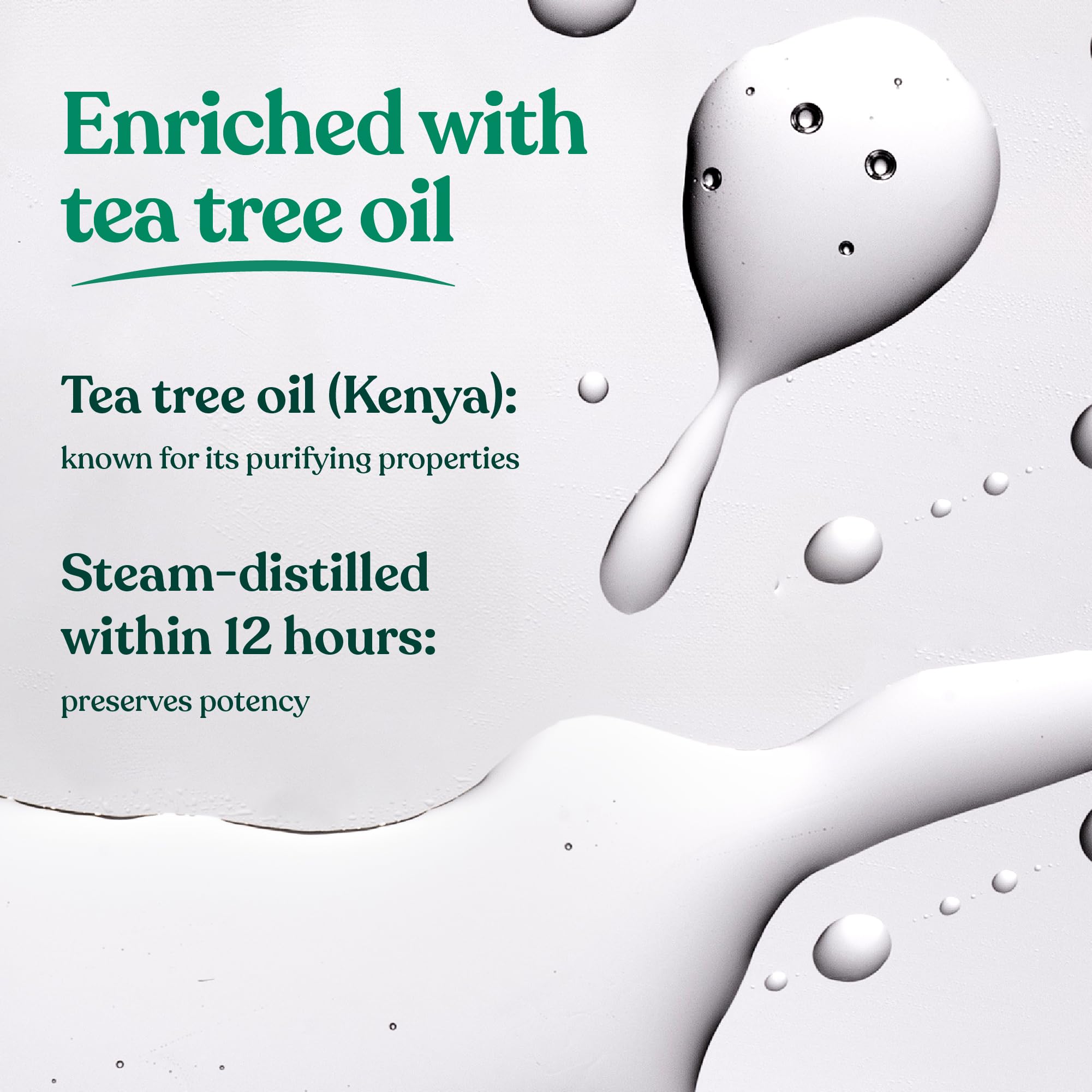 The Body Shop Tea Tree Oil pocket-size packaging emphasizes travel-friendly purification.