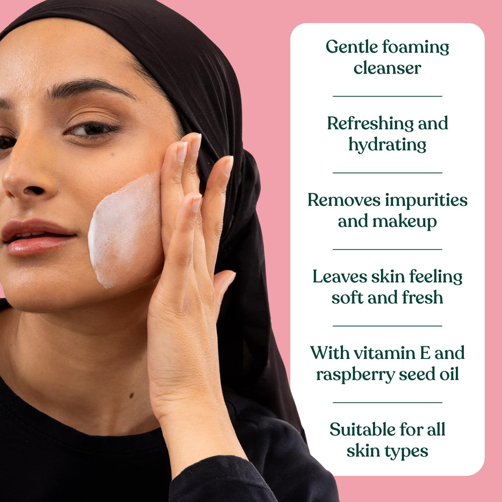 The Body Shop Vitamin E Gentle Facial Wash ideal for morning skincare routine