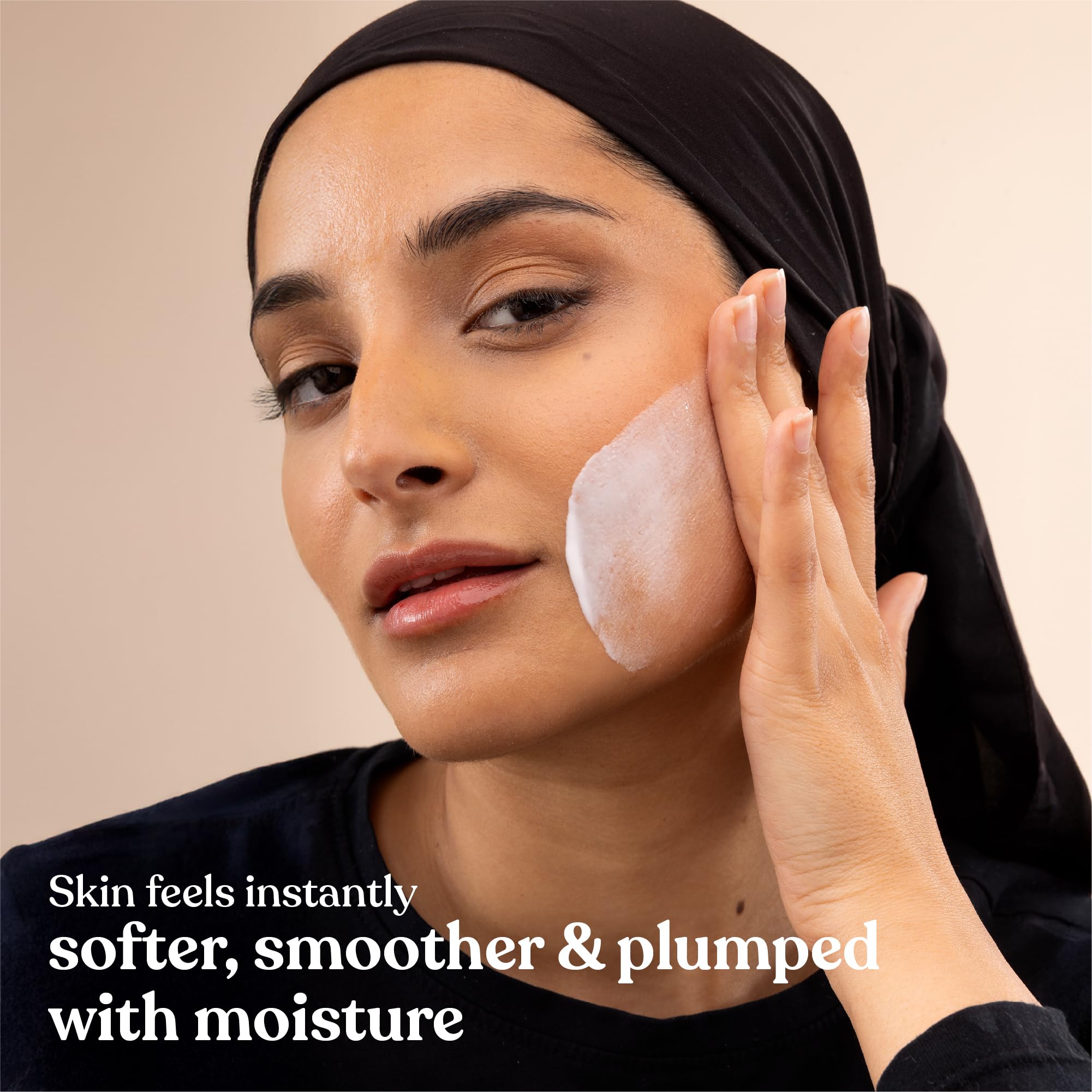 The Body Shop Vitamin E Moisture Cream with raspberry extract feature