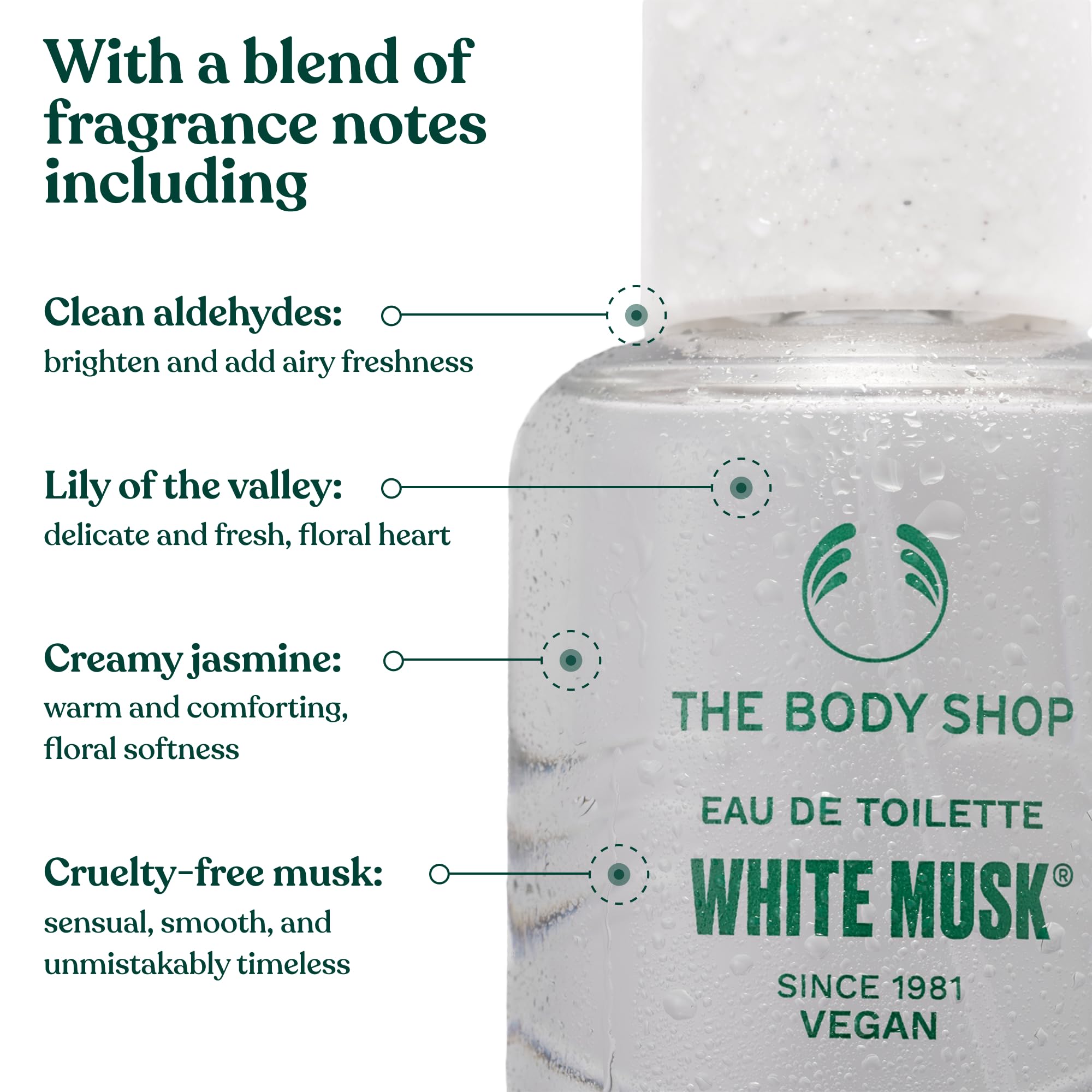 Applying a light spray can reveal the fragrance's nuanced musk and floral blend.