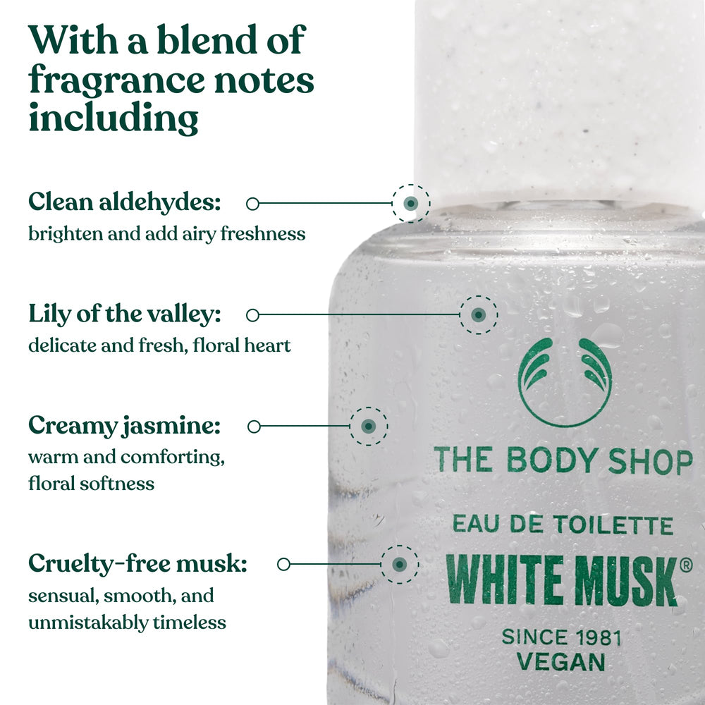Applying a light spray can reveal the fragrance's nuanced musk and floral blend.