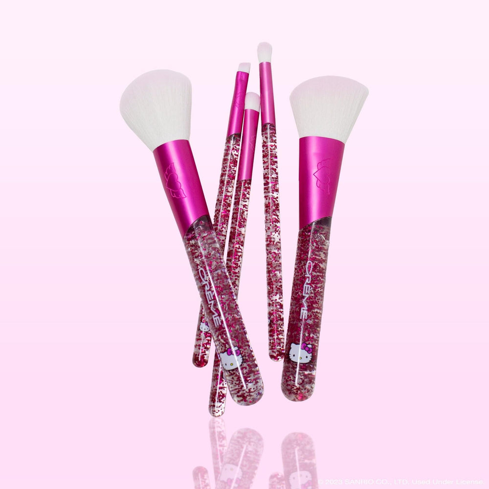 The Crème Shop Hello Kitty Luv Wave Powder Brush for even coverage