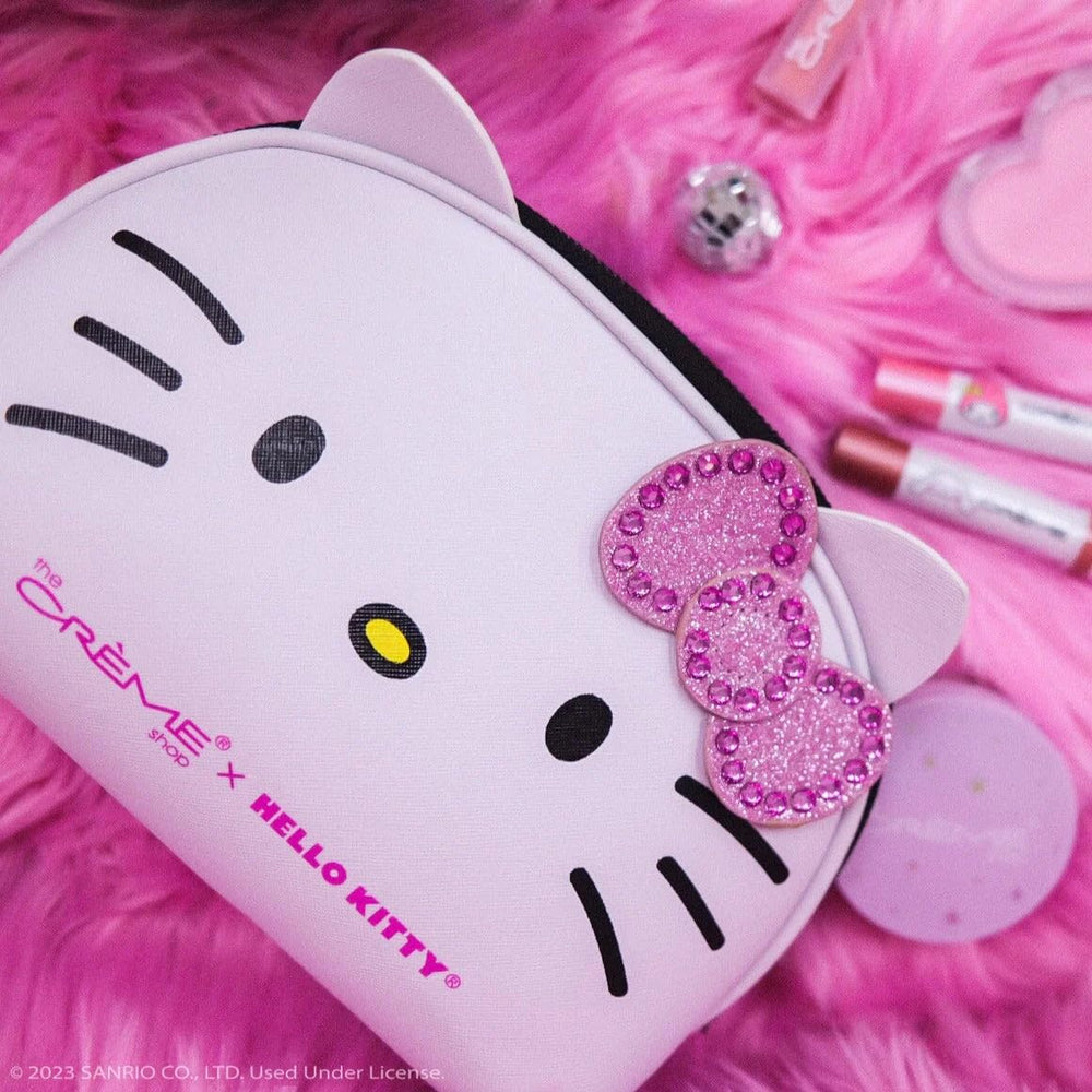 The Crème Shop Hello Kitty Y2K pouch highlights Limited Edition design.