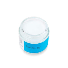 The Crème Shop overnight gel mask application demonstrates hydrating sleep routine for plump, dewy complexion.