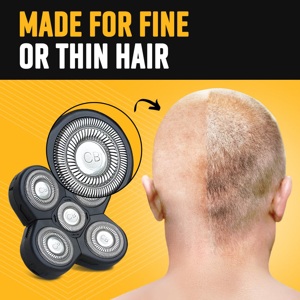 The Cut Buddy head easy-clean under water for quick maintenance.