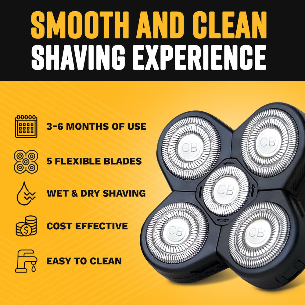 The Cut Buddy replacement head designed for coarse hair performance.
