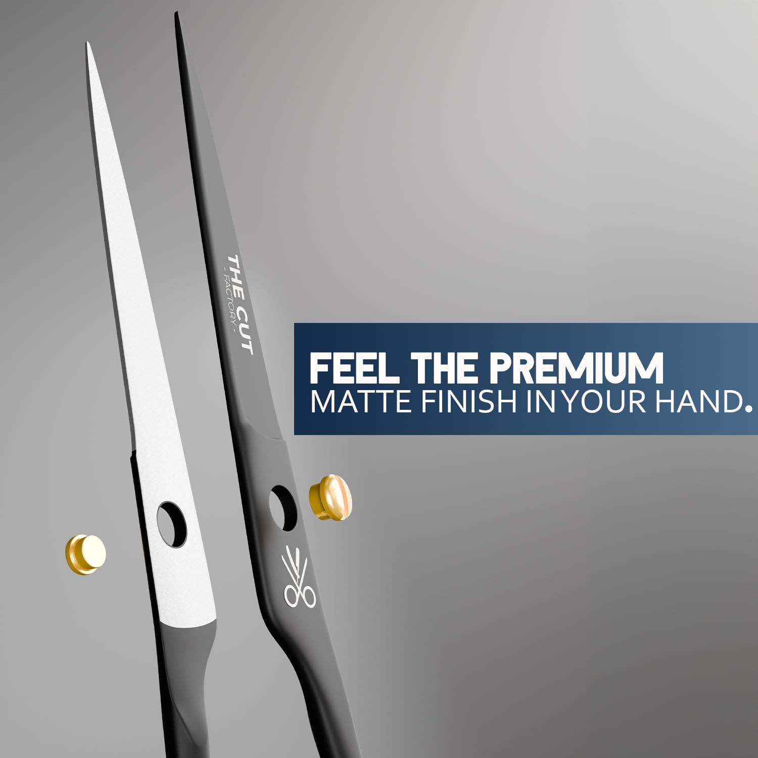 THE CUT - FACTORY - handle with tension screw detail for adjustable smooth cutting benefit