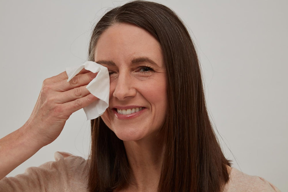 The Eye Doctor wipes with expert-recommended label signals trusted eye care.