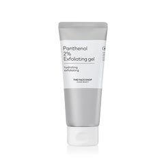 The Face Shop Alltimate peeling gel bottle closeup demonstrates gentle exfoliation for smoother skin.