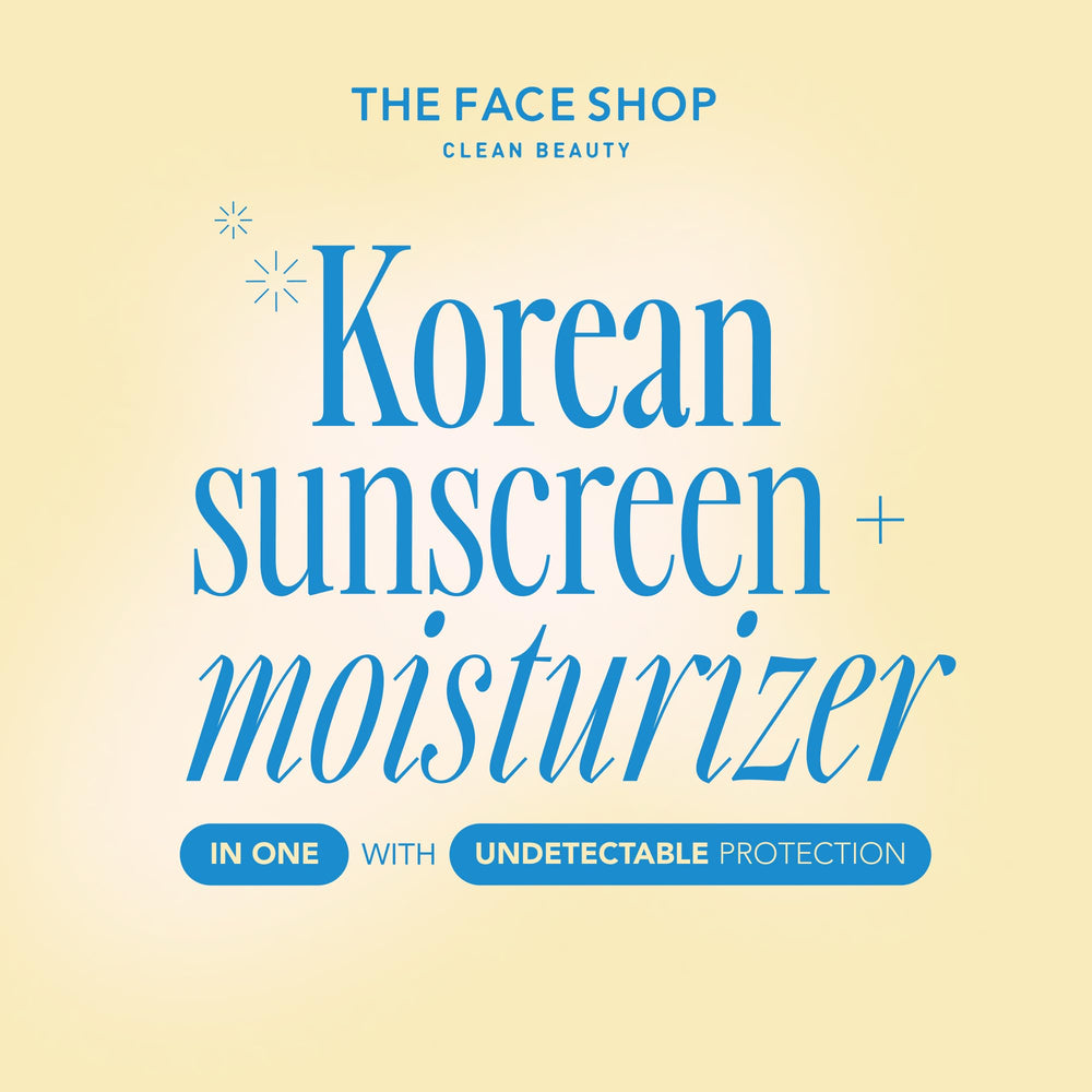 The Face Shop Hydro Sun Barrier swatch on skin highlights fast absorption.