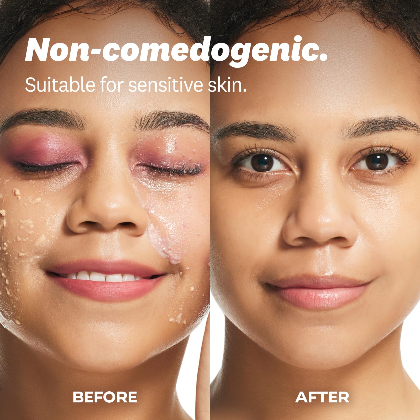 Gommage stage of The Face Shop Rice Water Bright balm refining texture
