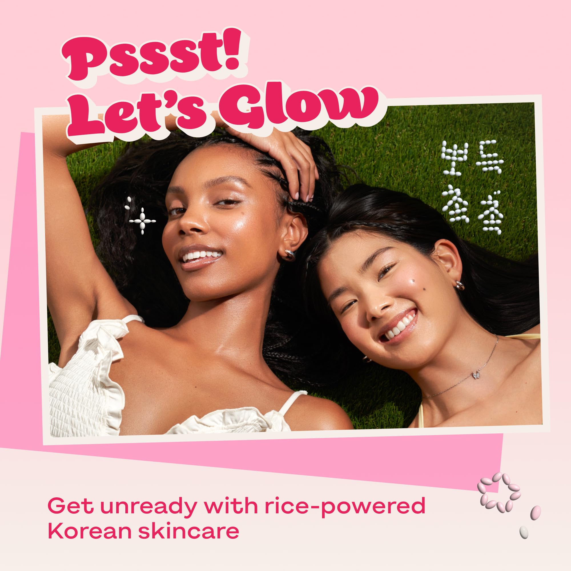 The Face Shop Rice Water Bright results image hints clean, moisturized skin after cleansing.