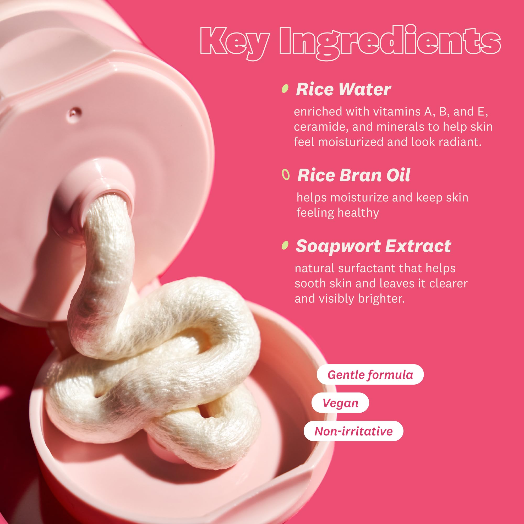 Rice Water Bright collection worldwide sales banner signaling 35 million units