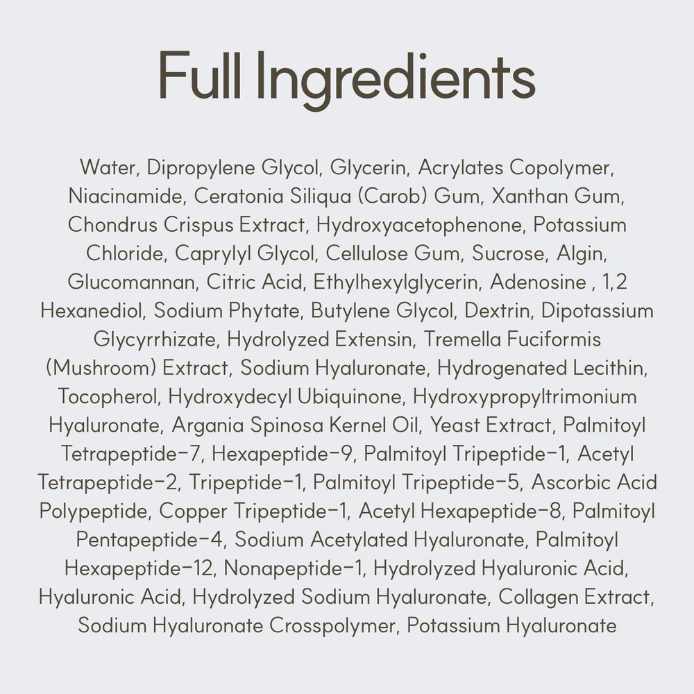 The Face Shop vegan collagen mask texture closeup on luxurious hydrogel surface