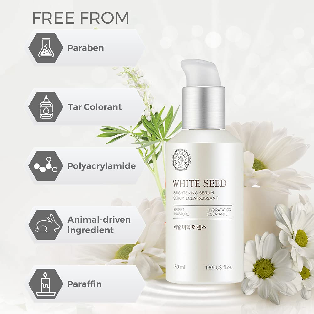 The Face Shop Whiteseed Serum packaging box ready for gifting