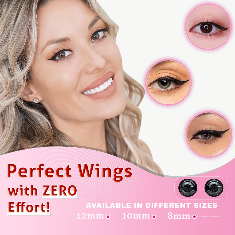 The Flick Stick Winged Eyeliner Stamp 8mm mini delivers precise, natural cat-eye with every use.