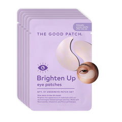 The Good Patch Brighten Up Under Eye Patches close-up highlighting brightening effects
