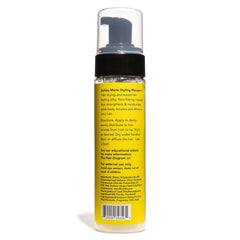 The Hair Diagram Ashley Marie Styling Mousse rapid-dry action enhances effortless brush-through.