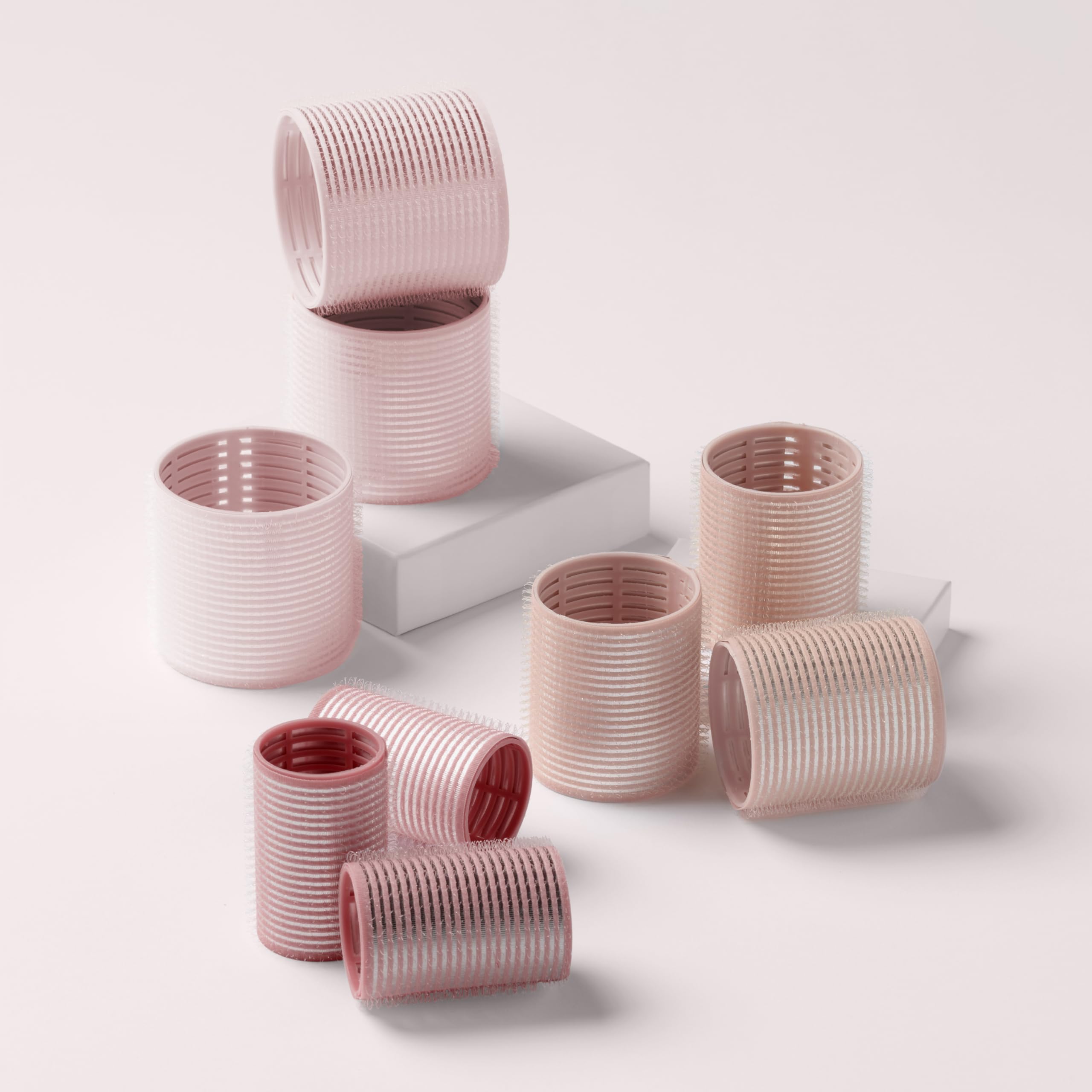 The Hair Edit nine-piece set delivers ultimate versatility for root lift and curtain bangs.