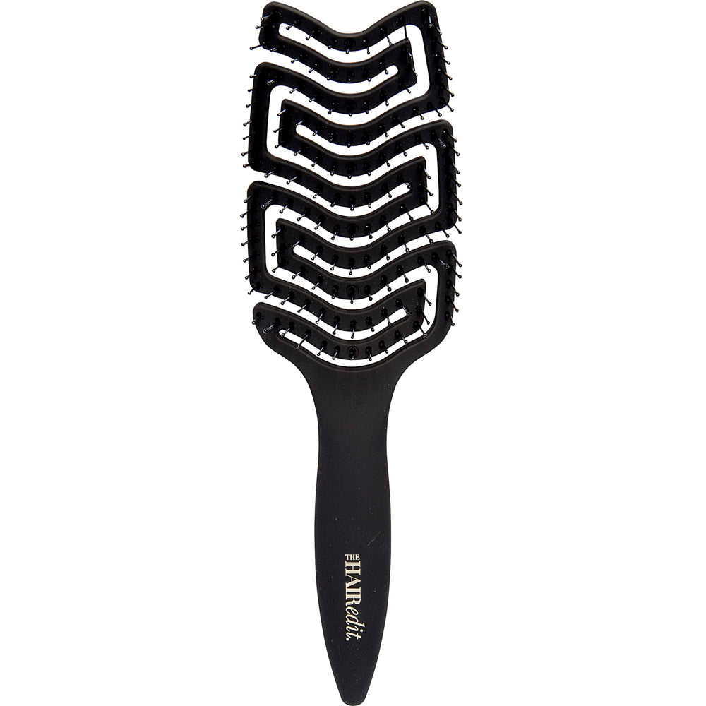 The Hair Edit detangle brush head enables gentle wet or dry detangling.