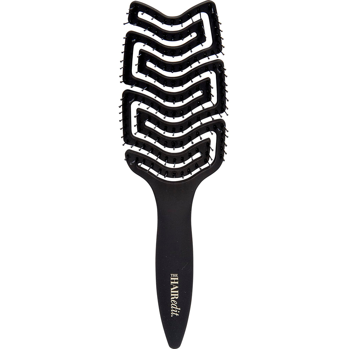 The Hair Edit detangle brush head enables gentle wet or dry detangling.