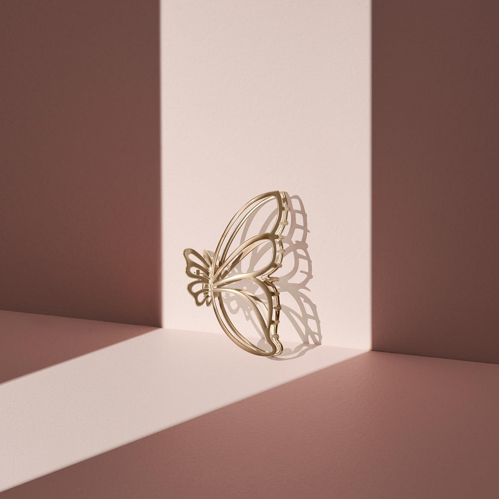 The Hair Edit gilded wing clip metal clip crafted for durable everyday use.