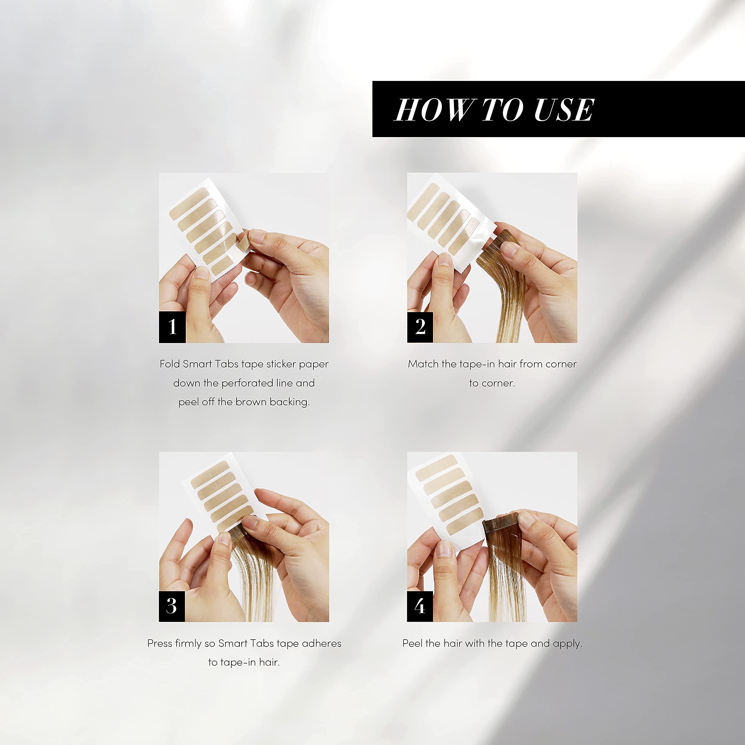 Smart Tabs de The Hair Shop: cinta sin residuo para retirar sin pegar el cabello