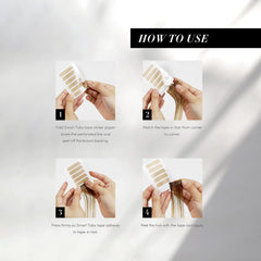 Smart Tabs de The Hair Shop: cinta sin residuo para retirar sin pegar el cabello