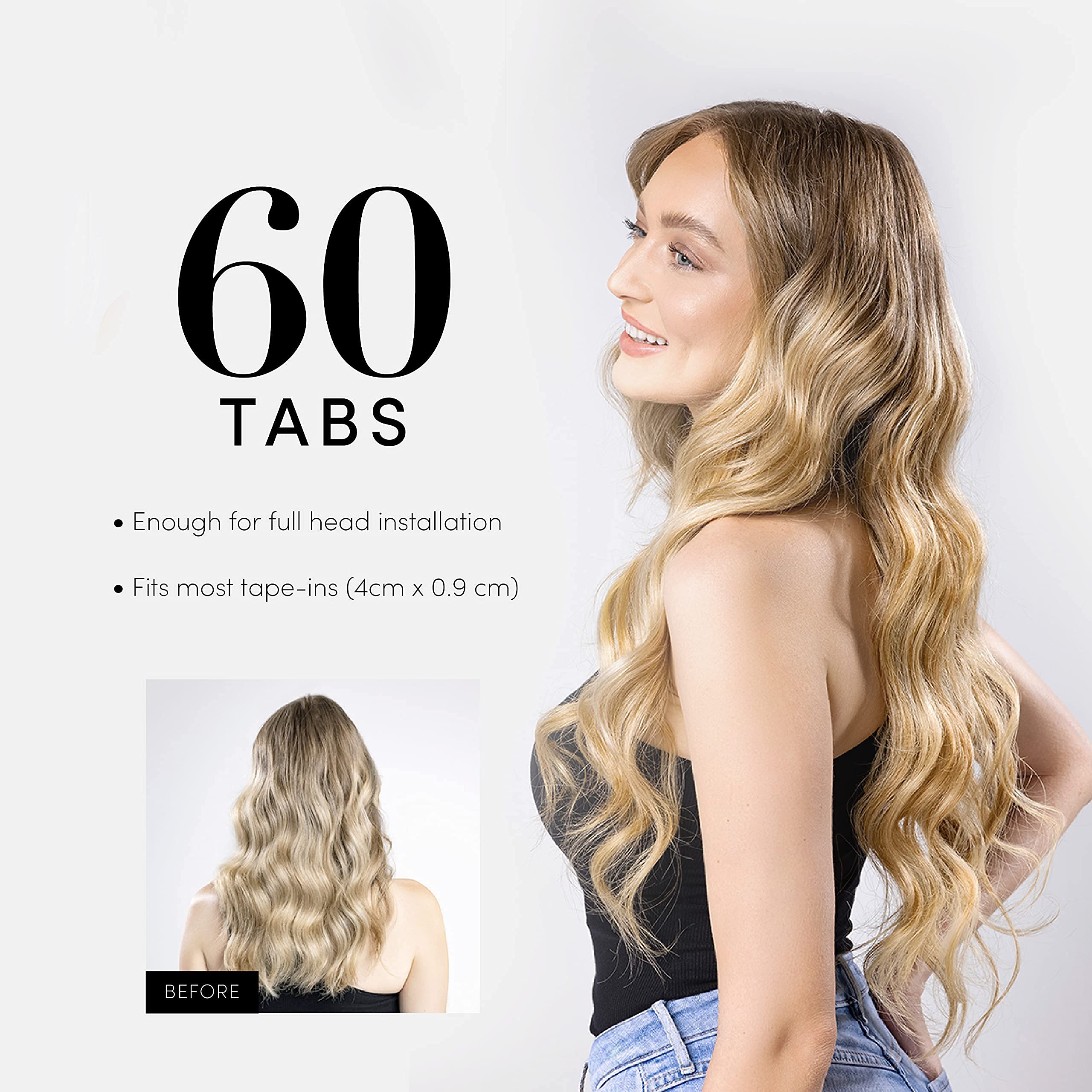 Uso profesional de Smart Tabs para tapas de 4 cm x 0,9 cm