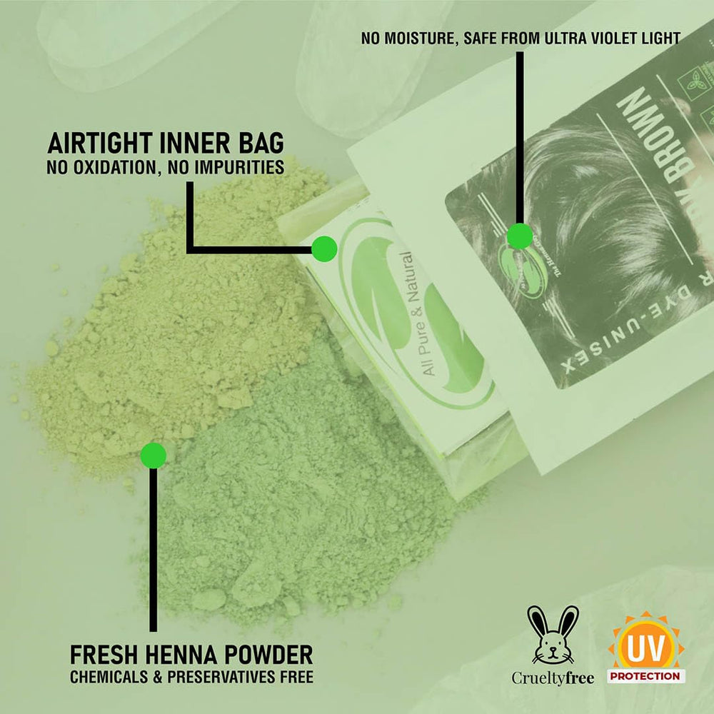 The Henna Guys henna paste mixed for smooth application and even color