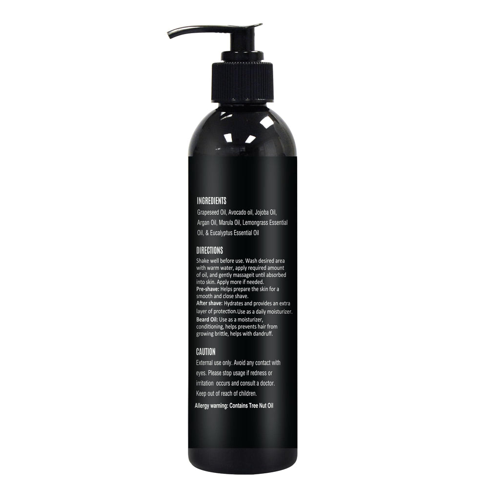 The Henna Guys pre shave oil being massaged into skin for smoother follicle prep.
