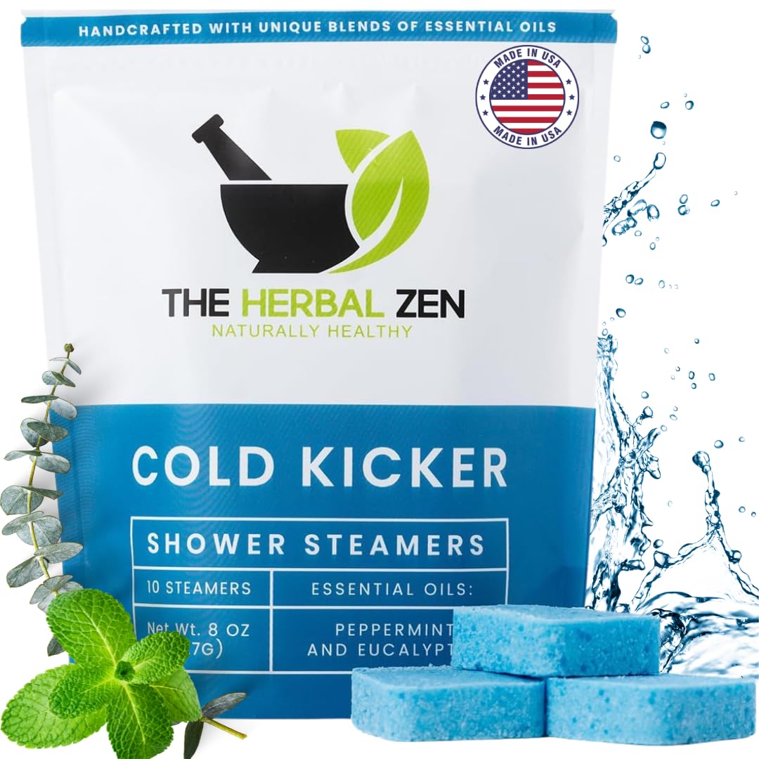 The Herbal Zen Cold Kicker packaging, ideal for gifting and spa-inspired moments.