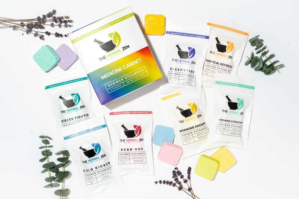 The Herbal Zen packaging-gift-ready shot suggests store-ready stocking stuffer appeal