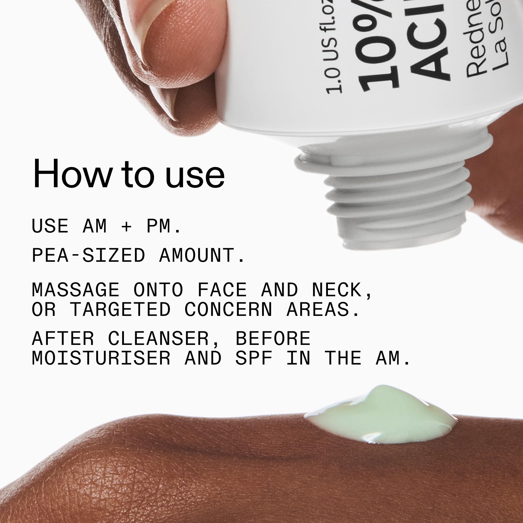 The INKEY List azelaic acid serum packaging front view communicates clinical clarity