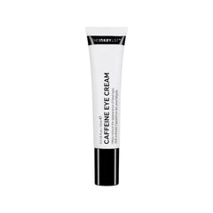 The INKEY List Caffeine Eye Cream puffiness closeup showing cooling hydration