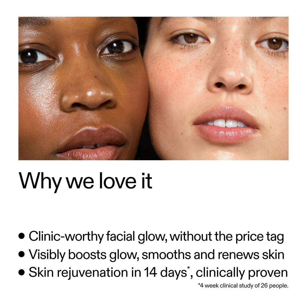 The INKEY List Exosome Hydro-Glow serum dropper enables precise daily application.