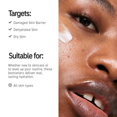 The INKEY List hydrating cream-to-milk cleanser texture appears refreshing and gentle.