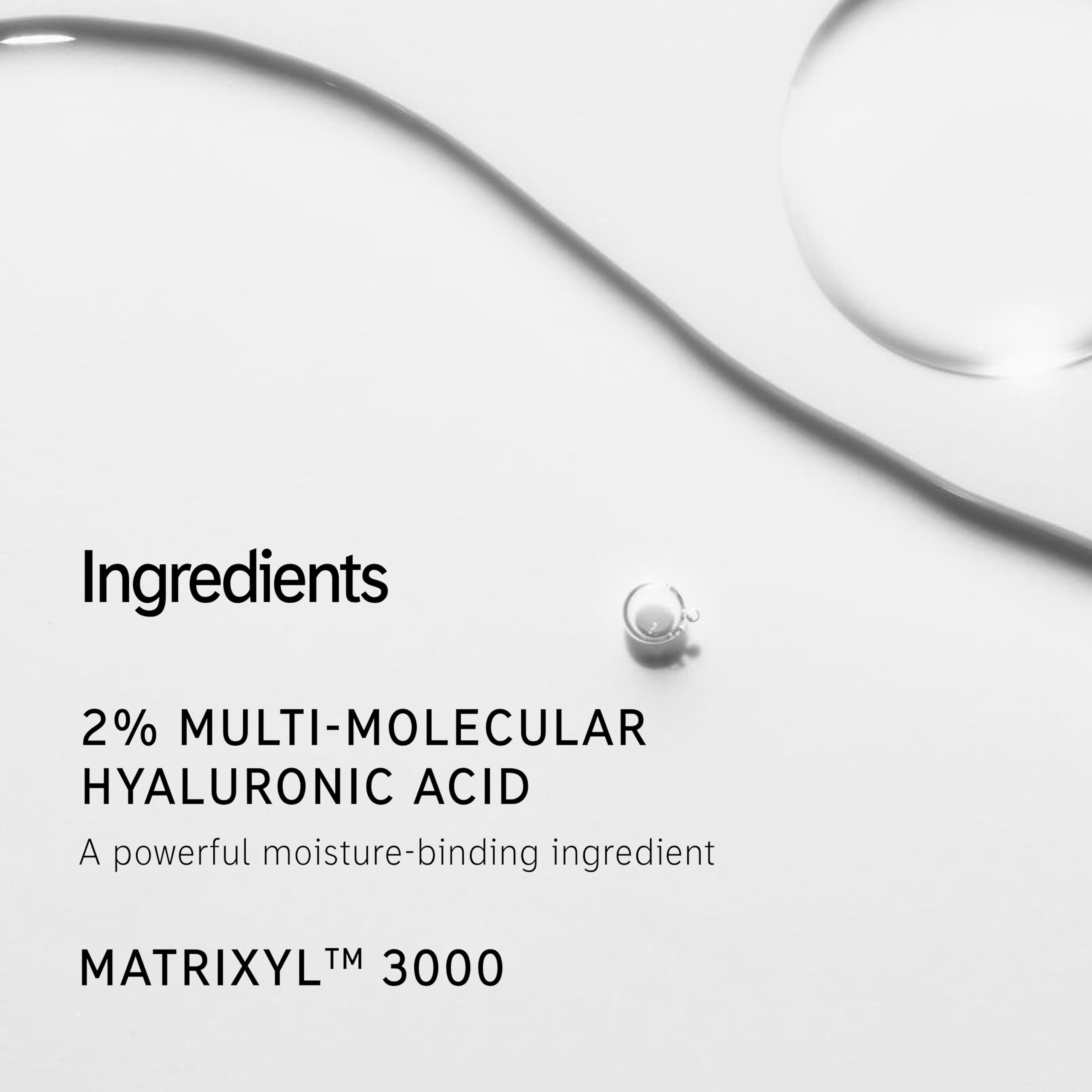 Damp face application with The INKEY List serum highlighting multi-layer hydration