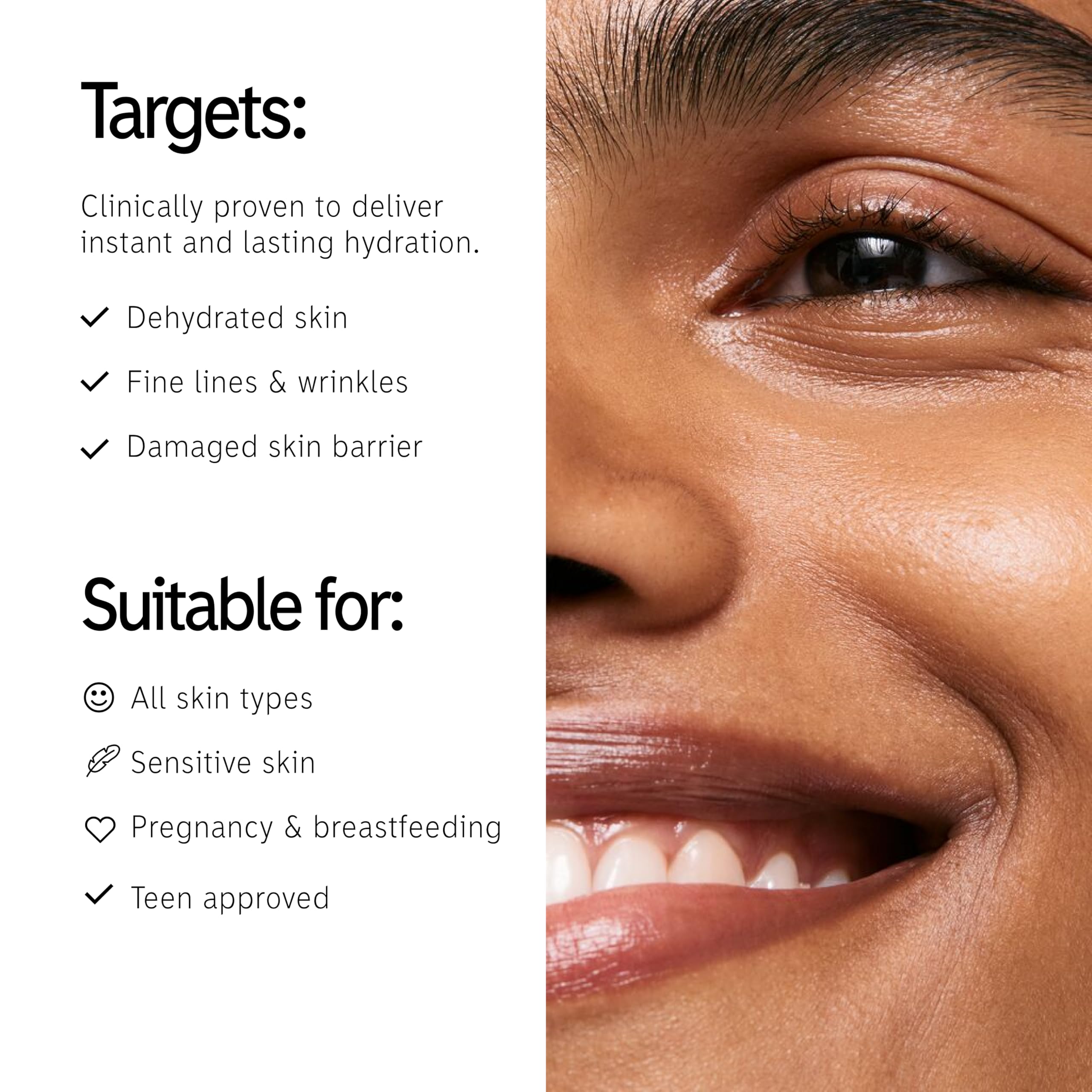 Dropper close-up of The INKEY List serum for precise hydration application