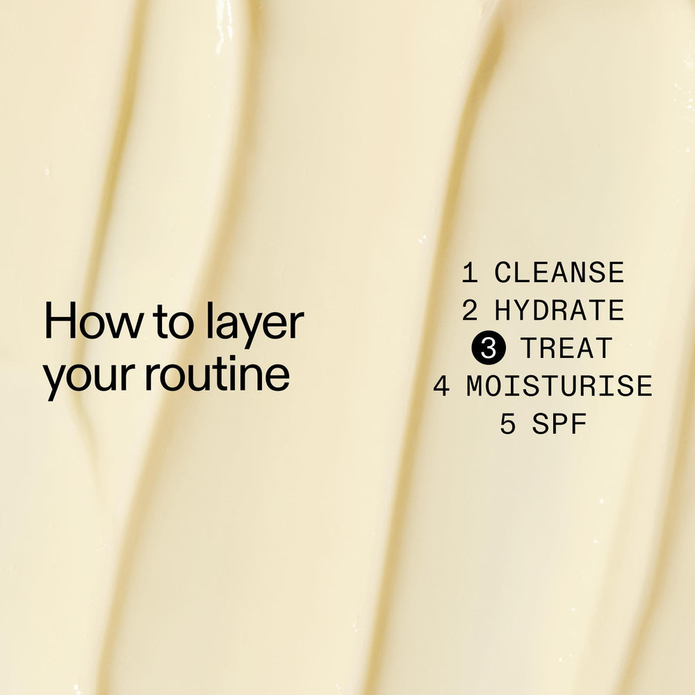 The INKEY List Mandelic Acid Treatment label emphasizes fragrance-free formula and suitability.