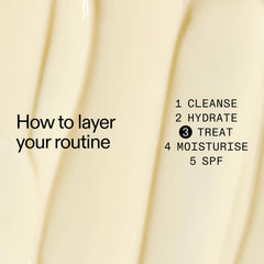 The INKEY List Mandelic Acid Treatment label emphasizes fragrance-free formula and suitability.