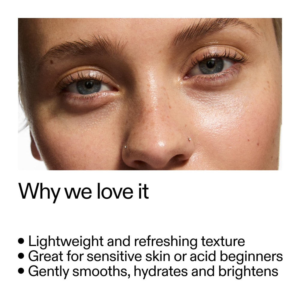 The INKEY List PHA Toner box packaging suggests a simple routine for all skin types.