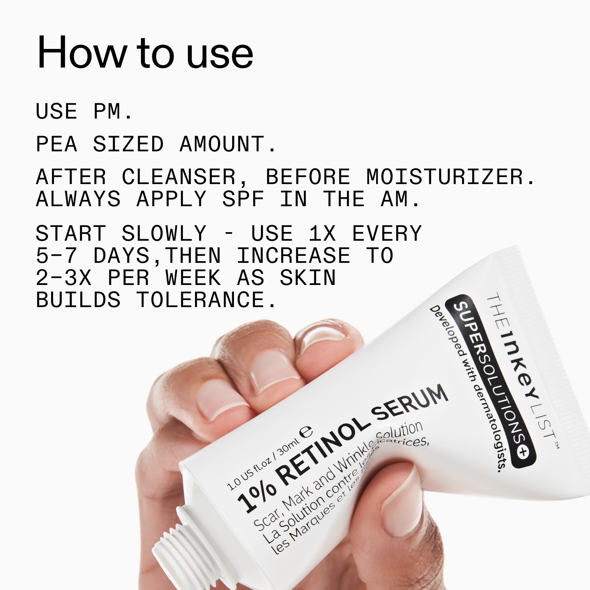 Fragrance-free, cruelty-free INKEY List serum suitable for sensitive skin.