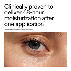 The INKEY List Urea 10% moisturizer applied to the face for hydration