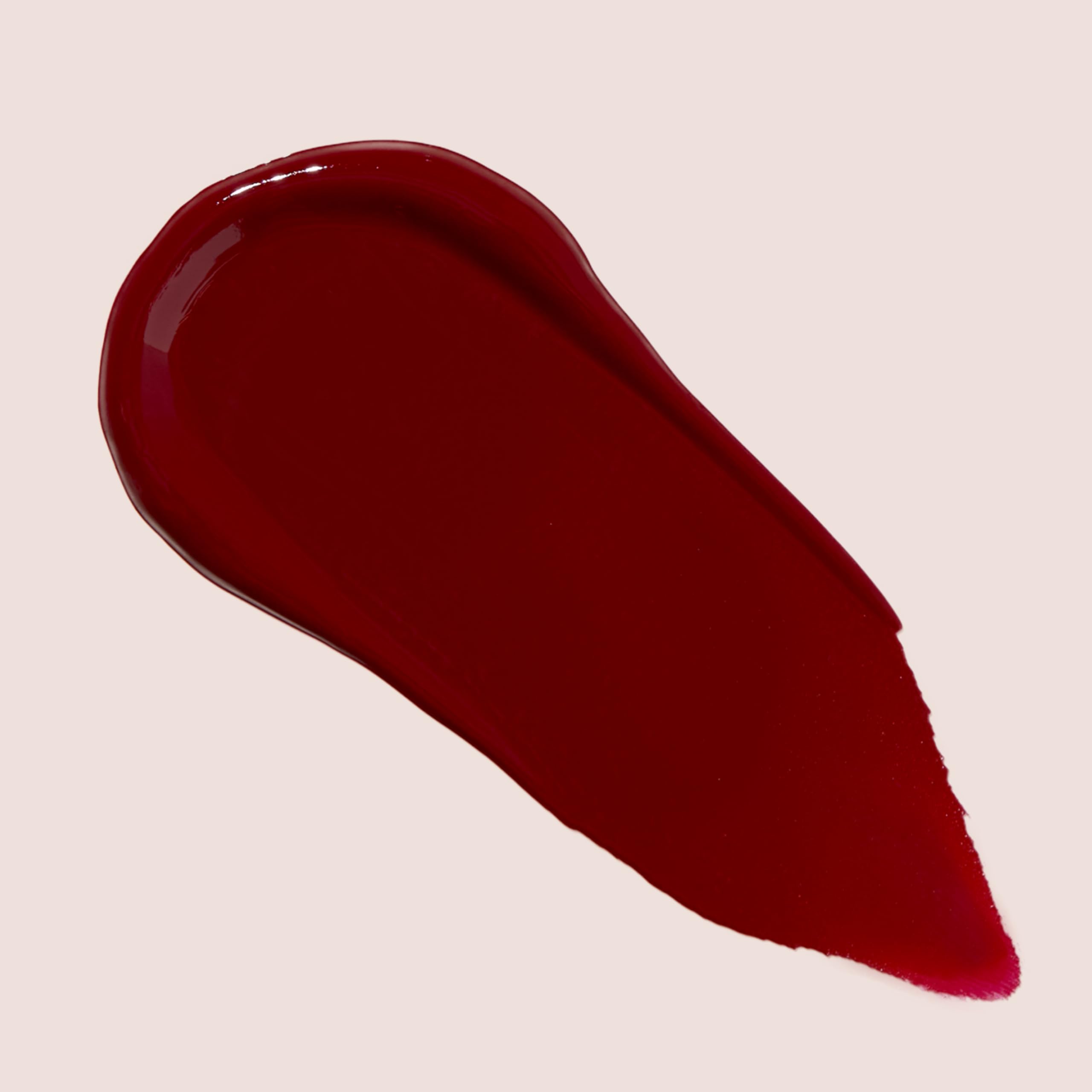 The Lip Bar Gamechanger Gloss Up swatch offers juicy nude shine without stickiness.