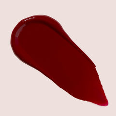 The Lip Bar Gamechanger Gloss Up swatch offers juicy nude shine without stickiness.