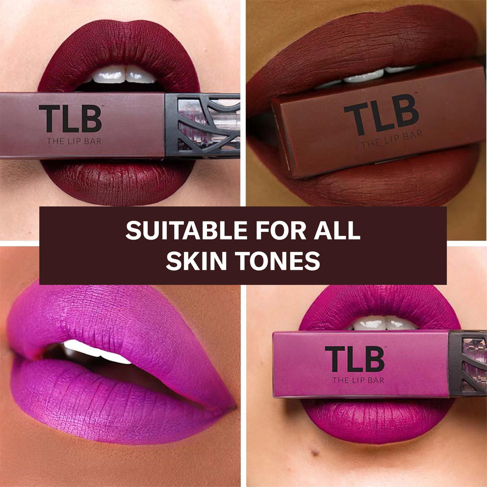 The Lip Bar Nonstop Matte Mini 2-Pack packaging emphasizes compact travel-friendly design for on-the-go color.