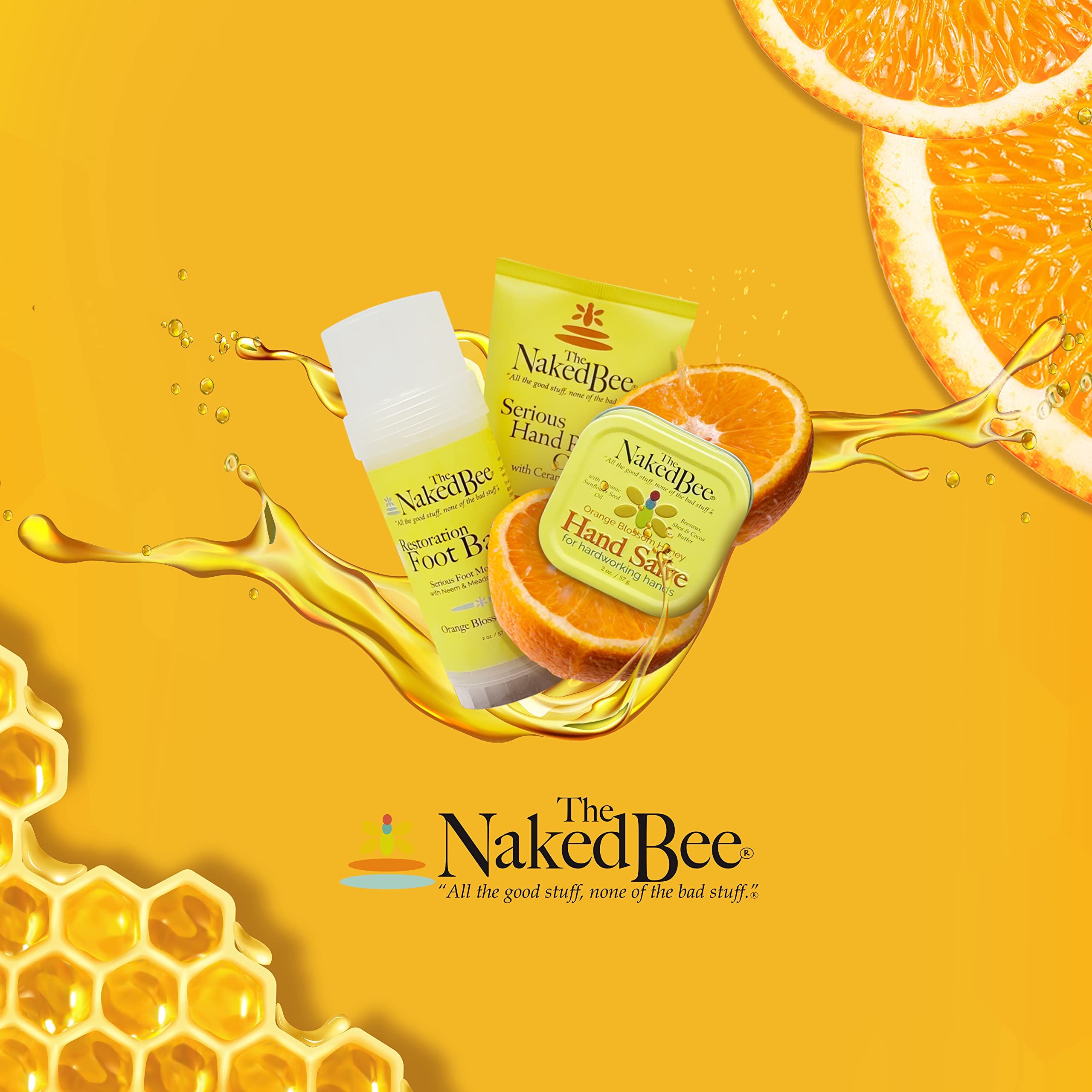 The Naked Bee Gel Cleanser on a bathroom sink for daily skincare routine.